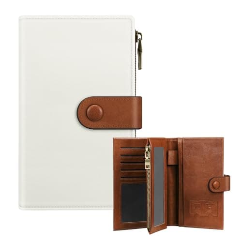 FINTIE RFID Women Purses 11 Cards 3 Cash Slots