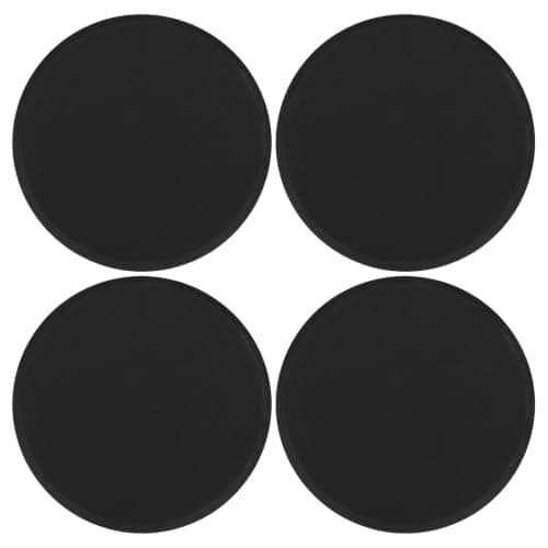 Kichvoe 4pcs Projector Lens Cover Cap: Silicone Camera Lens Cover - Ø63.5mm Waterproof Protective Cap for for Home Theater, Office and Portable Projector Storage