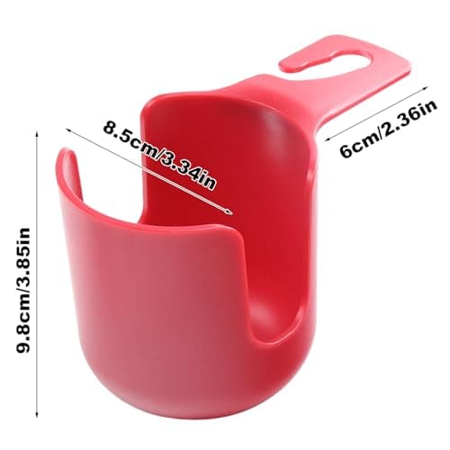 Foldable Rear Seat Holder for Car | Universal Hanging Drink Organizer — view 6