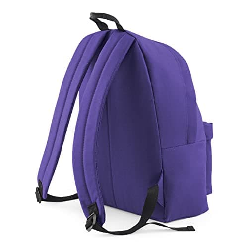 BagBase BG125 Original Fashion Backpack - Purple - Stylish School Rucksack — view 3