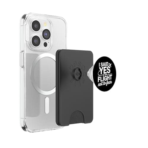 First Time Solo Traveler Explore Alone Brave Journey World PopSockets PopWallet for MagSafe — view 3
