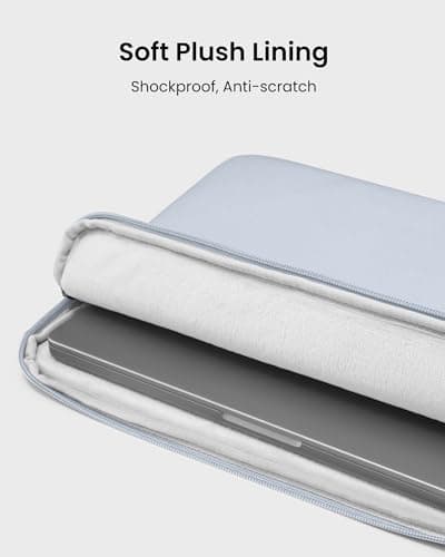 tomtoc Slim Laptop Sleeve Case for 13-inch New MacBook Air M5/A3449 (2026) — view 4