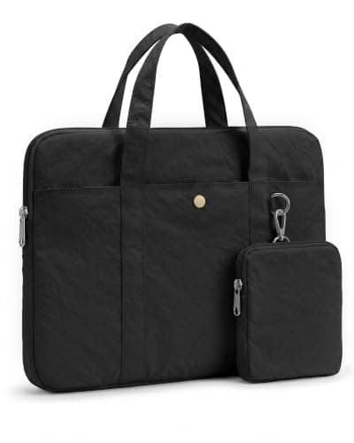 ProCase 15.6” Laptop Carrying Case, Travel Sleeve Bag with Handle -Black
