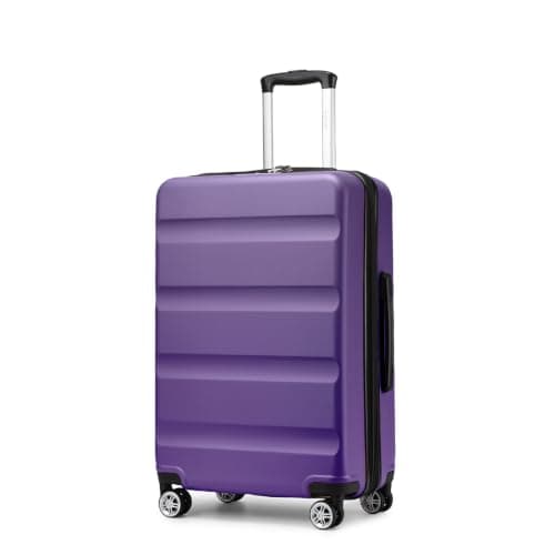 Kono Medium Suitcase Expandable ABS+PC Hard Shell Travel Check in Luggage
