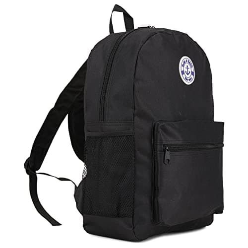 Yacht & Smith 12 Pack Backpack, Bulk 17 inch Lightweight Outdoor Travel Gym Corporate Events Bag, 12 Pack Black, 17 Inch, Travel Backpacks — view 4