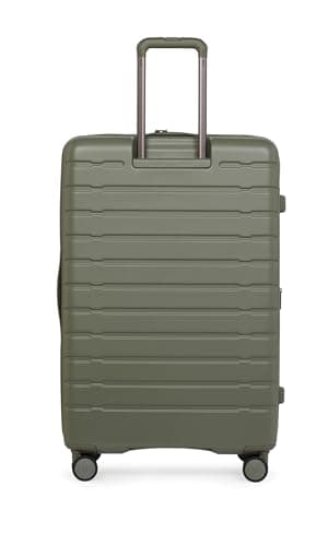 ANTLER - Stamford 2.0 Hard Shell Large Suitcase - Durable, Lightweight & Expandable, 4 Spinner Wheels - Adjustable Handle, TSA Lock, 81cm - Green — view 2