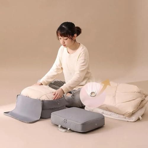 Large Travel Clothes Storage Bag 40x30cm Space Saver(Pink) — view 4