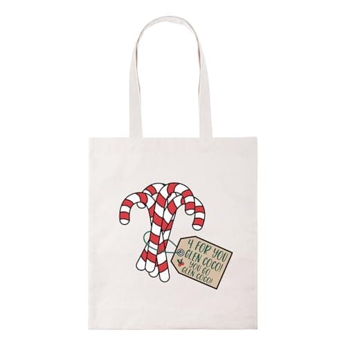 New Spirit Original 4 for you Glen CoCo tote bag cotton shopper shopping bag reusable bags trending trendy meme novelty cool funny