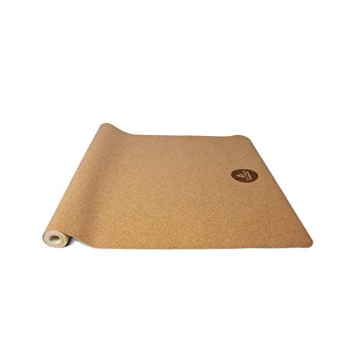 Secoroco Cork Travel Yoga Mat, 183 x 61 cm, 1 mm Thick, Foldable, Includes Yoga Bag, Vegan, Non-Toxic and Anti-Allergic — view 5