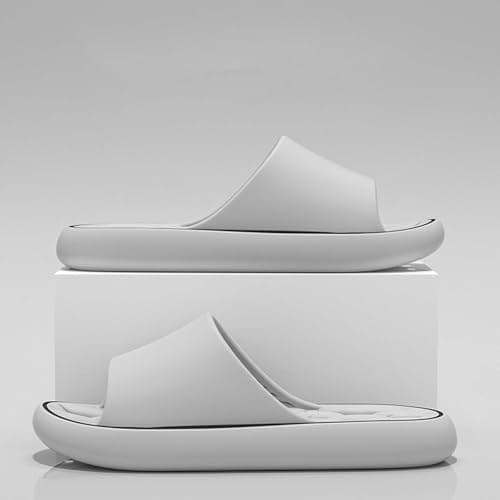 Bathroom Slippers For Women Men, Non Slip Shower Shoes Unisex — view 4