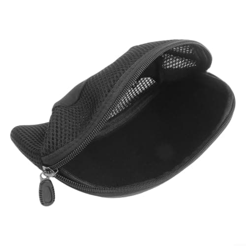 NiuLumea Skiing Glasses Case Hard Shell 22cm Black White(Black) — view 2