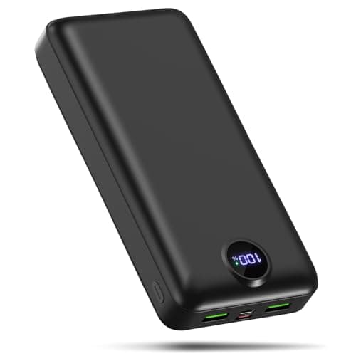 PDBEST Power Bank 50000mAh 22.5W Fast Charge 3-in-1 Cable Semi-Solid