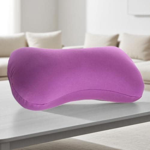 Extra Soft Microbead Travel Neck Support Pillow, Microbead Pillow For Sleeping, Portable Comfort Bean Bag Pillows For Bed Chair Home Office Travel Car Flights, Back Head Arm Wrist Ergonomic Support — view 5