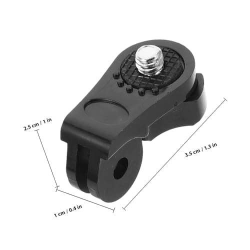 BELLIFFY 10pcs Action Camera Adapter Screw Mount with Long Abs Screw and Phone Clamp, Dual Capability for Smartphone and Action Camera, Simple Installation Mounting Accessories — view 2