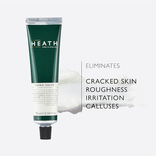 Heath Men’s Hand Salve 75ml, Hand Cream, Lavender Moisturiser, Shea Butter, For Cracked Skin, Roughness, Irritation and Calluses, Gift For Men, Travel Size, Vegan and Cruelty Friendly — view 4