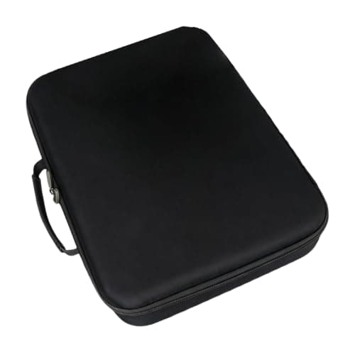 Portable Projector Case Hard Shell EVA Organizer with Top Handle, Mesh Pocket and Zip Around Storage for Z6X Home Travel Projector Case Eva Shell Storage Bag Hard Carry Handle Zip Closure Mesh Pocket