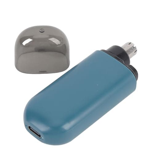 GOWENIC Electric Nose Hair Trimmer Rechargeable Portable Travel (Deep Blue) — view 5