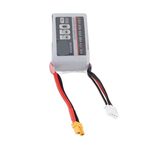 Dilwe RC Lipo Battery RC Battery Lipo Stable 75C 550mah for 550mah XT30 Plug for Remote & App Controlled Vehicle Batteries (3S — view 6