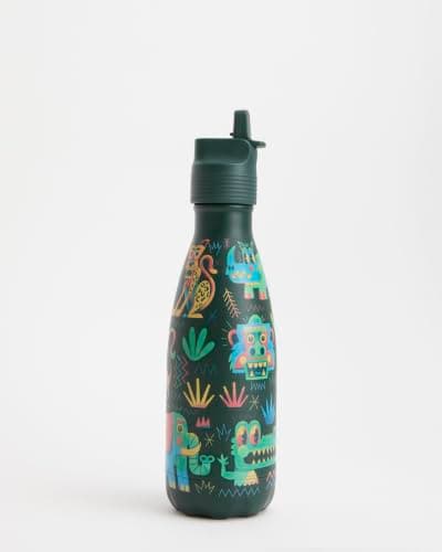 Chilly's Kids Original Water Bottle - 350ml - Safari Squad — view 3