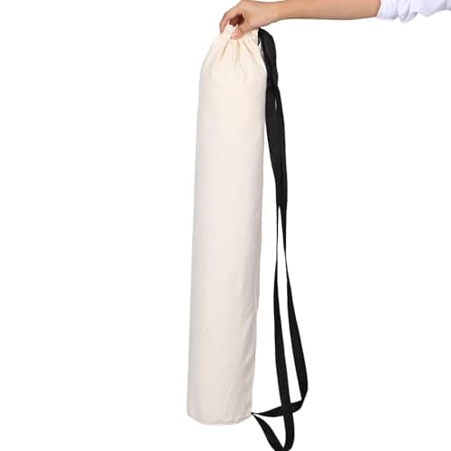 NAMOARLY Portable Yoga Mat Bag with Large Capacity Storage and Two Extra Mat Holder Straps, Lightweight Cloth Material with Drawstring Closure, for Studio and Daily Use — view 4