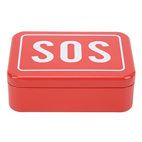 ZJchao Outdoor Emergency First Aid Box, Stainless Steel Plano Storage Box with High-Performance First Aid Kit, and Portable for Hiking, Camping, Travel or Use. — view 6