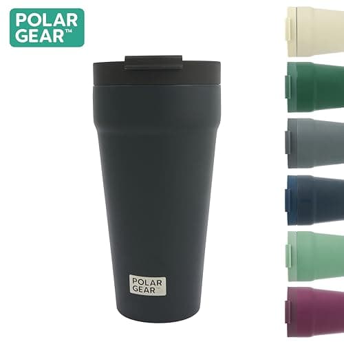 Polar Gear 470ml Coffee Cup Travel Mug, Insulated Coffee Cup w/Closure Lid — view 5