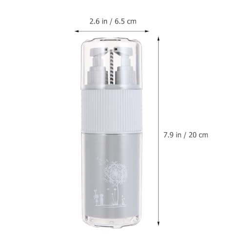 5pcs Portable Travel Toothbrush Holder with Cups, Pumps and Comb Set — view 2