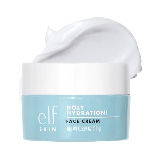 e.l.f. SKIN Mini Holy Hydration! Face Cream, Moisturiser For Nourishing & Plumping Skin, Infused With Hyaluronic Acid, Vegan & Cruelty-Free