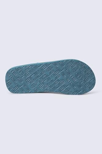 Animal Swish Womens AOP Slip-On Flip Flops Turquoise 6 — view 4