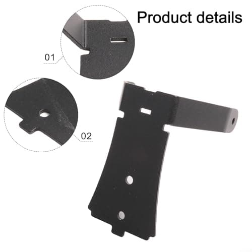 Alanmoship 1 Set Motorcycle GPS Mount Bracket Navigation Holder Aluminum Black Anodized Dashboard Install for Honda for FORZA 350 2020-2021 Road Trip — view 3