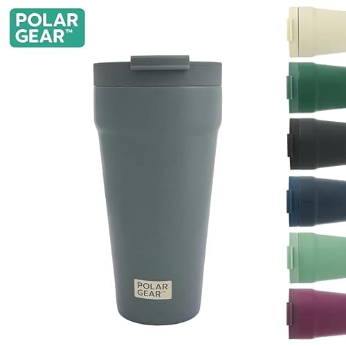 Polar Gear 470ml Coffee Cup Travel Mug, Insulated Coffee Cup w/Closure Lid — view 5