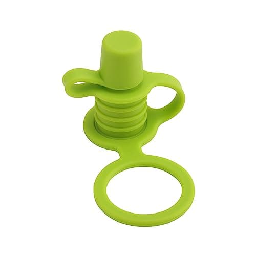 QRONCES 4Pcs Water Bottle Adapter Protects Kids Adult Mouth Portable Silicone Bottle Cap Leak Proof Bottles Top Spout Adapter Water Bottle Cap Protects Kids Mouth Nospill — view 5