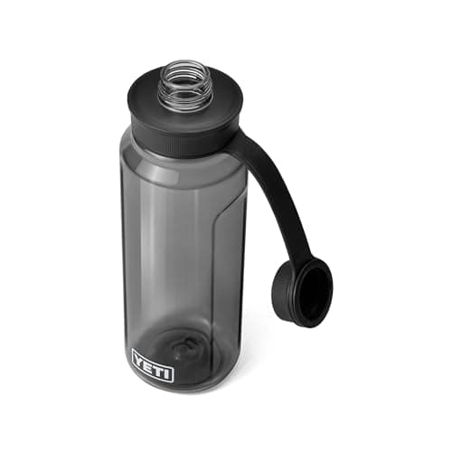 YETI Yonder 34 oz (1L) Water Bottle with Tether Cap, Charcoal — view 3