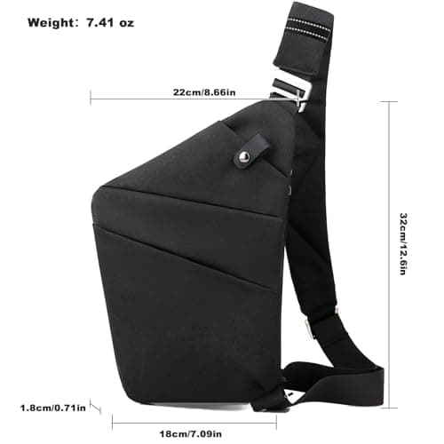 BIRDDIE Anti Theft Travel Bag, One Shoulder Large Capacity Cross-body Bag — view 2