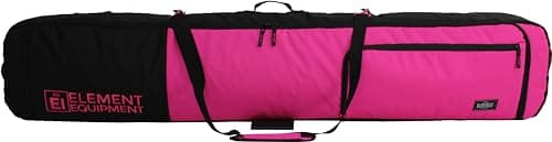 Element Equipment Deluxe Padded Snowboard Bag - Premium High End Travel Bag Bar B Pink 165 — view 2