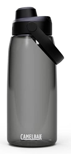 Camelbak THRIVE CHUG 950 ml – bike bottle – leak-proof – soft drinking spout – ideal for on the go – keeps hydrated even on hot days – Charcoal, size: OS