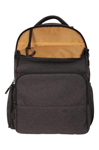 Mountain Warehouse Commuter 30L Backpack - Large Capacity Daypack with Laptop Pocket, RFID Zipped Pockets & Bottle Pocket - All Season Camping, Hiking & Outdoors Grey ONE — view 6