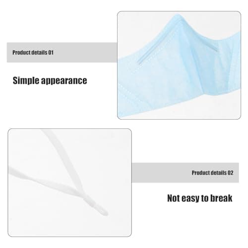 Lurrose Reusable Nose Warmers Made from Non-woven Fabrics for Outdoor Travel and Camping Portable Winter Accessory to Protect Nose from Dust and Dirt — view 3