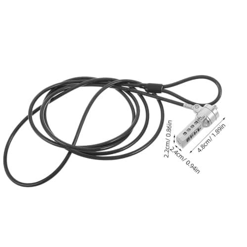 Laptop Cable Lock with Combination Security for Laptops and Projectors — view 2