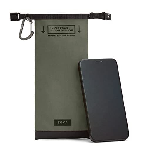 TOCA No Signal Sleeve - RFID Blocking Faraday Bag, Keyless Go & Smartphone/Laptop Protection, Data Privacy Shield, Water-resistant, Compact Green