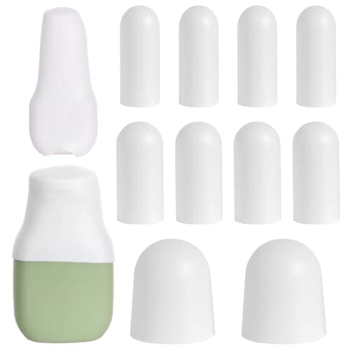 Sorcristy 10 Pack Travel Bottle Covers Silicone Cruise Essentials Reusable Various Travel Size Bottles Container Elastic Sleeves Leak Proofing for Men Women Toiletries Bag Accessories