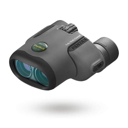 Pentax Papilio II 8.5x21 Compact Binoculars for Bird Watching, Traveling, Sports and Theater 50 cm Close-Up Viewing for Museums Bright and Clear By Fully-Multi Coated, Bak4 Prism and Aspherical Lens, PapiloⅡ 8.5x21