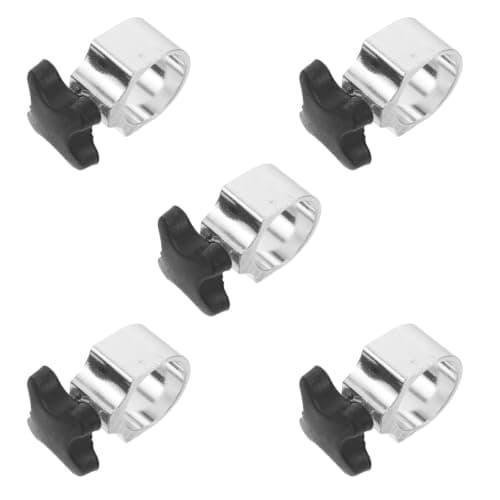 5Pcs Metal Telescopic Walking Cane Lock Clamp for Elder Mobility