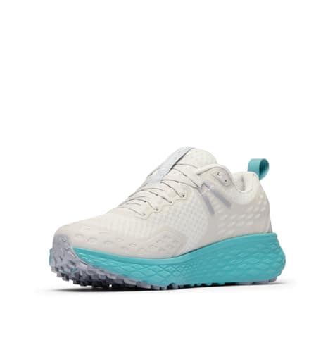 Columbia Women's Konos TRS Outdry, Waterproof Low Rise Trekking and Hiking Shoes, Moonstone/Teal, 8 — view 5