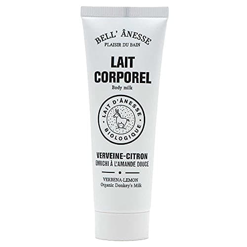 Label Provence - French Body Lotion with Organic Donkey Milk - Lemon Verbena Moisturiser Enriched with Sweet Almond - 30ml Travel Size