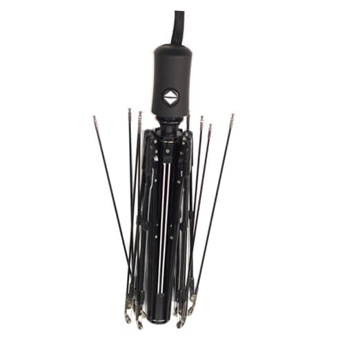 COLLBATH Iron Folding Umbrella Repair Parts Replacement Set Ribs Black — view 6