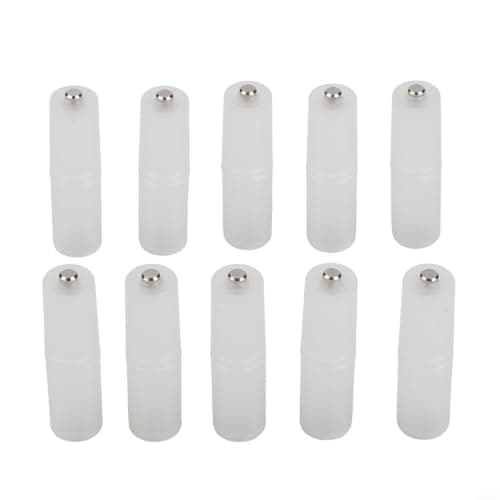 AAA to AA for battery Adapter 10-Pack PP Plastic AAA to AA for — view 2