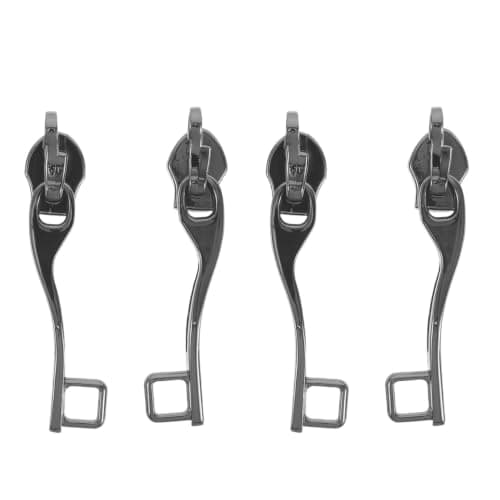 4pcs Double Layer Metal Zipper Pull Replacement for Suitcase Bags