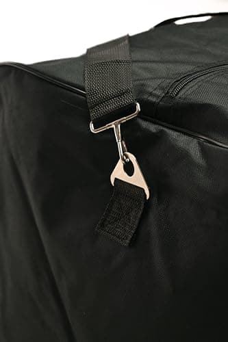 L&B Extra Large XXL Holdall - Very Big X-L Duffle Bags for Travel, Storage or Laundry - Polyester 86 cm 34 Inch X40.5m X50cm 174 litres Black — view 6