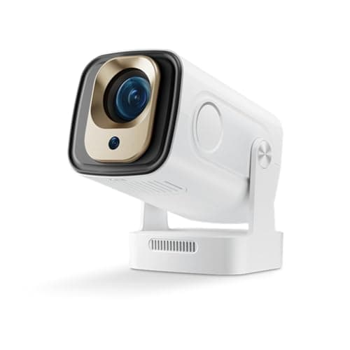 Uxsjakjsd HY260 PRO 1080P Android 11 4K Projector 200ANSI Wifi6 BT5.4 Cinema Outdoor Portable 180° Rotable Projector Global UK Plug